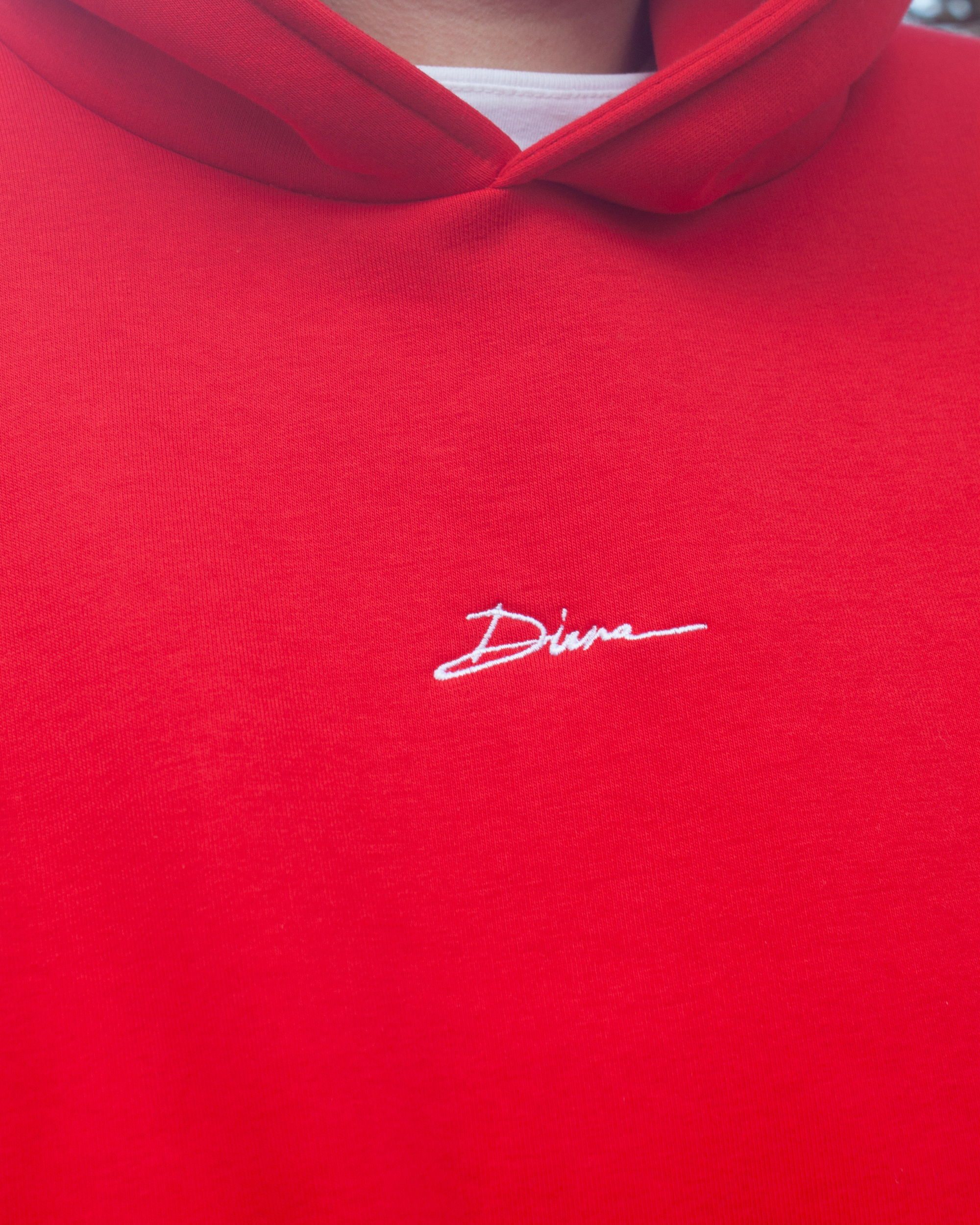 The red hoodie